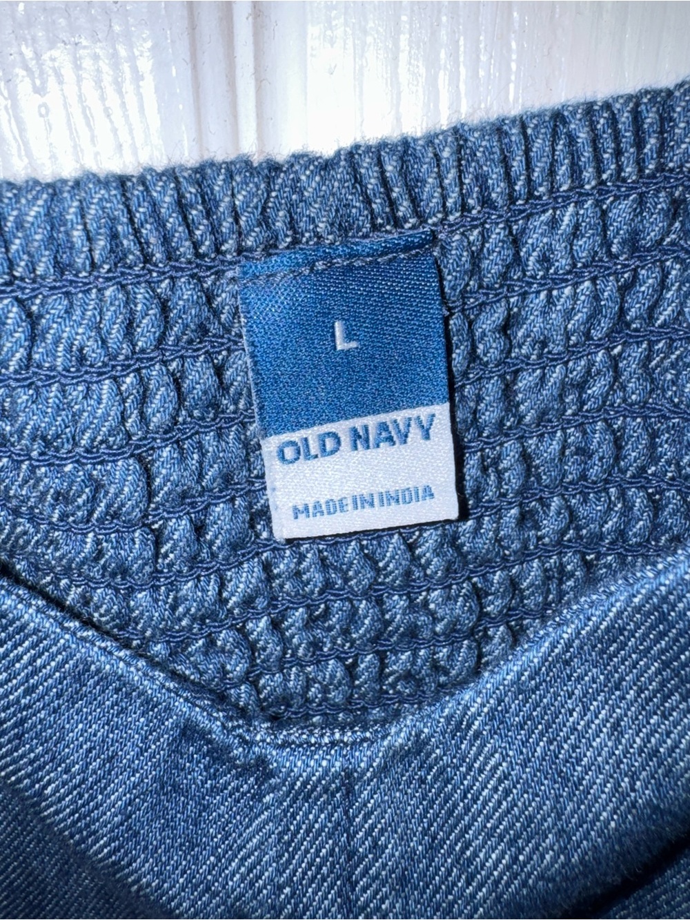 Old Navy Sleeveless Maxi Dress in Dark Blue Denim - Picture 2 of 4